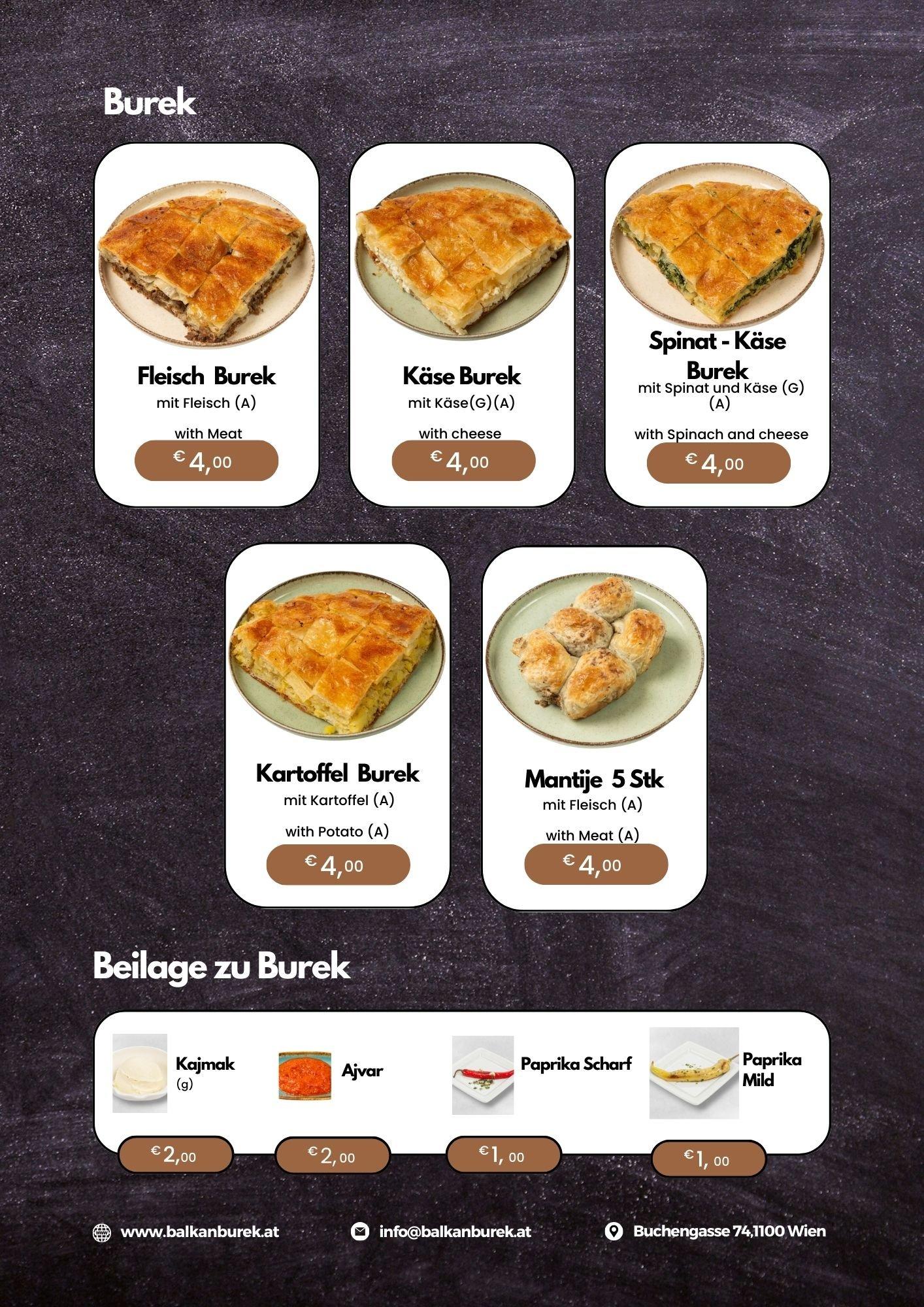 BalkanBurek – Frischer Burek aus dem Ofen